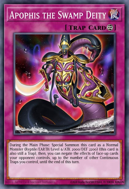 Apophis the Swamp Deity, Maze of the Master MZTM-EN110