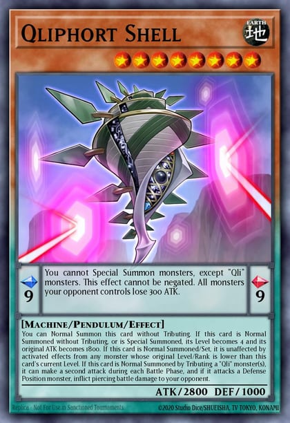 Qliphort Shell, The New Challengers NECH-EN025