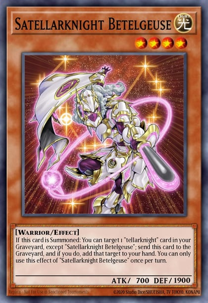 Satellarknight Betelgeuse, The New Challengers NECH-EN029