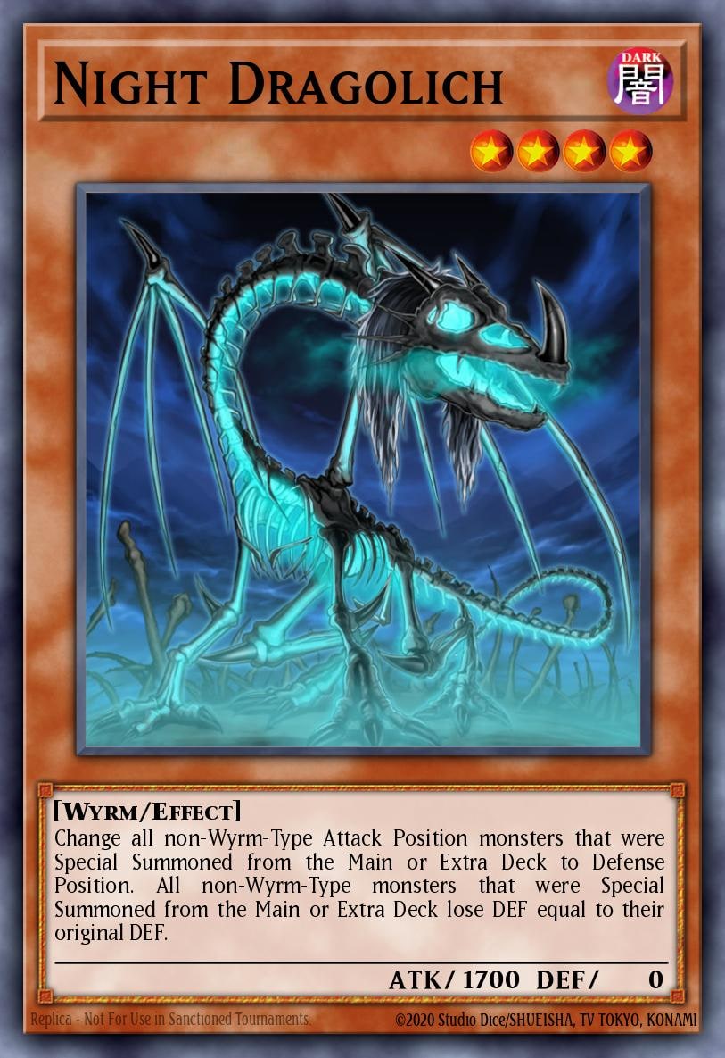 Night Dragolich, The New Challengers NECH-EN034
