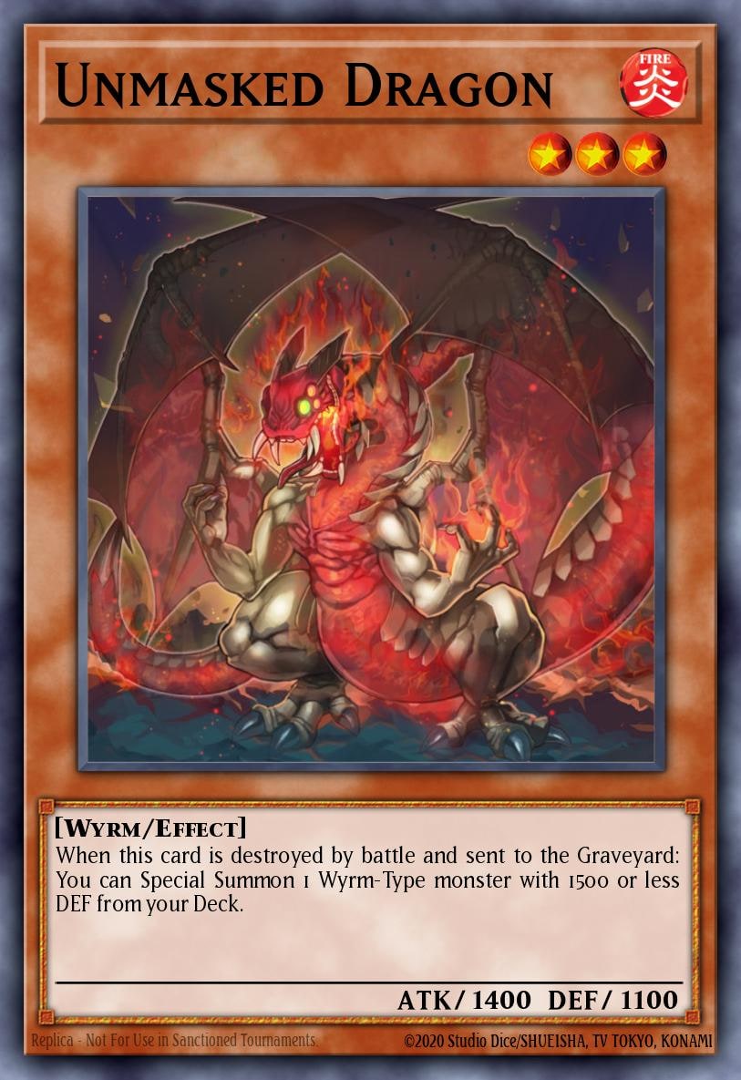 Unmasked Dragon, The New Challengers NECH-EN035