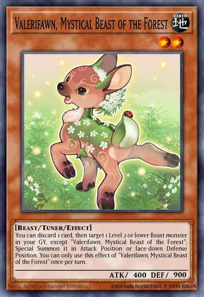 Valerifawn, Mystical Beast of the Forest, The New Challengers NECH-EN038