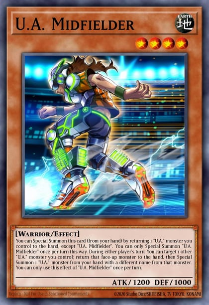 U.A. Midfielder, The New Challengers NECH-EN087