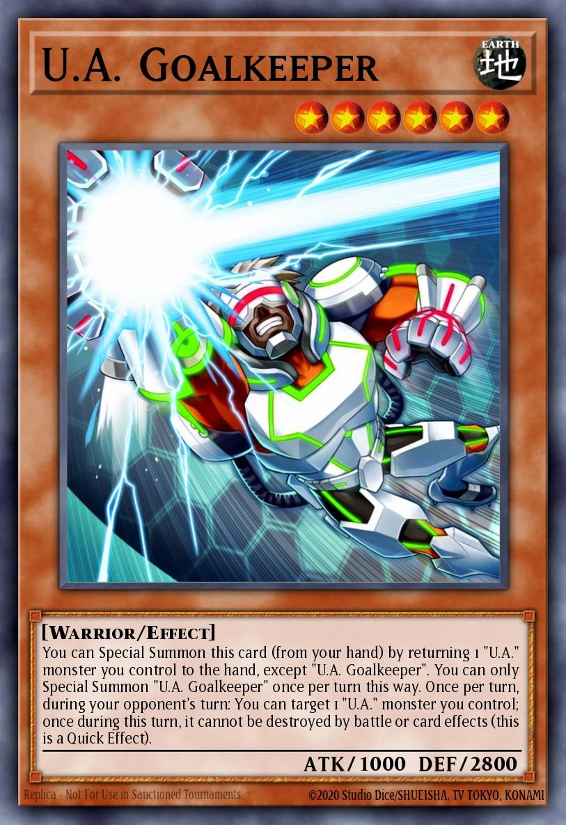 U.A. Goalkeeper, The New Challengers NECH-EN088
