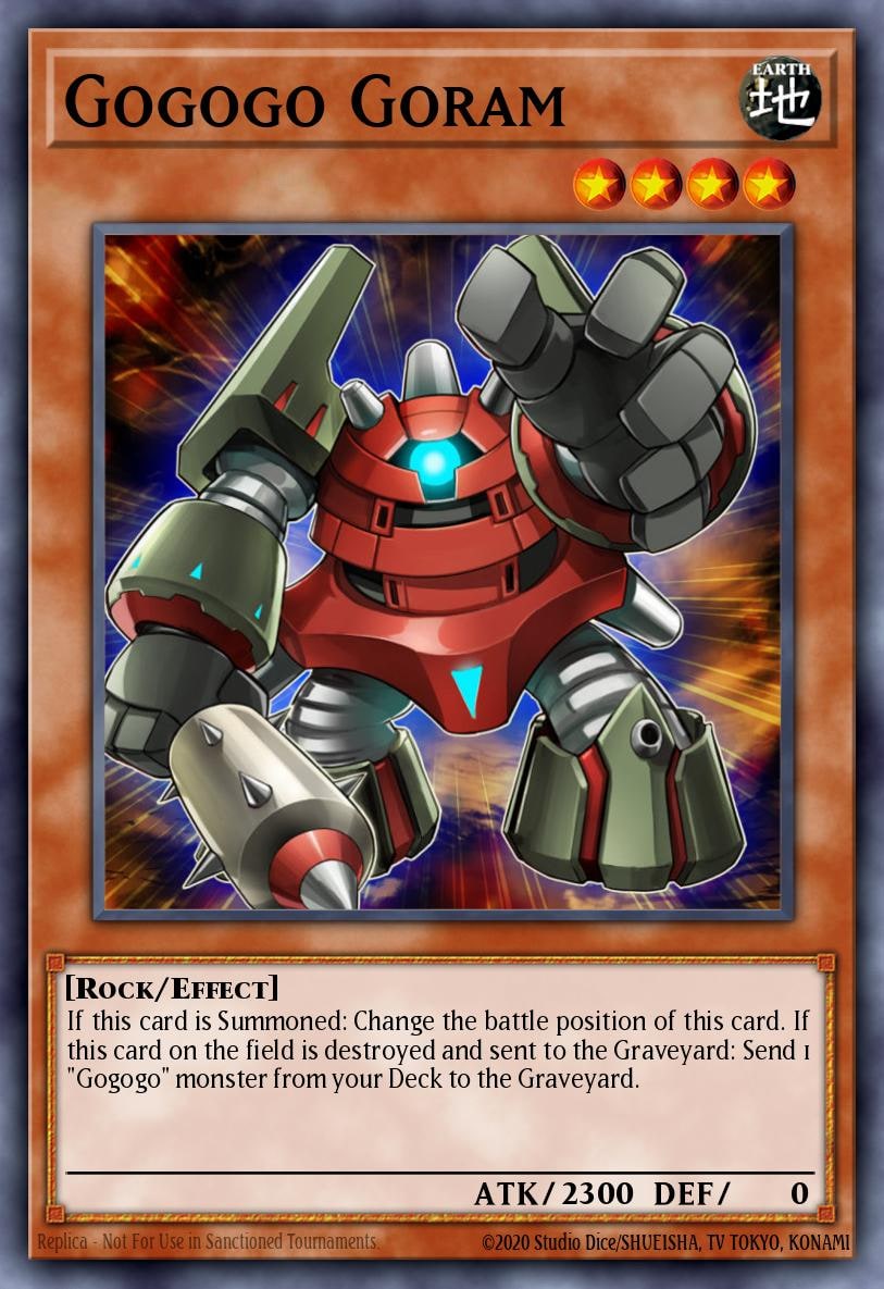 Gogogo Goram, The New Challengers NECH-EN092