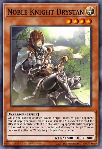 Noble Knight Drystan, Noble Knights of the Round Table Box Set NKRT-EN008
