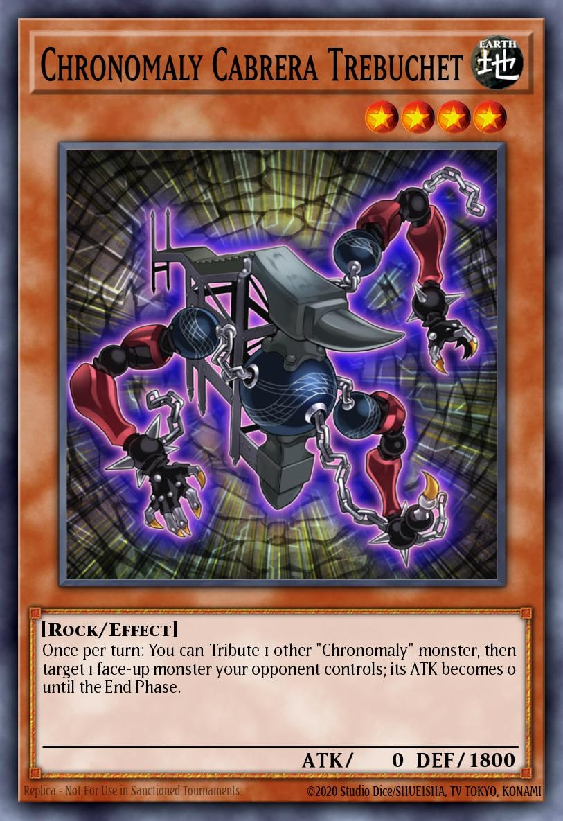Chronomaly Cabrera Trebuchet, Number Hunters NUMH-EN002