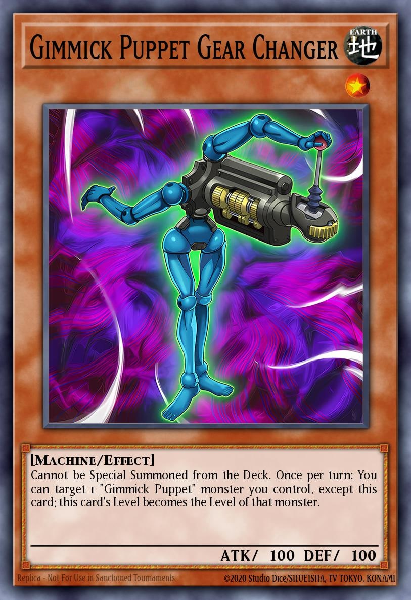 Gimmick Puppet Gear Changer, Number Hunters NUMH-EN006
