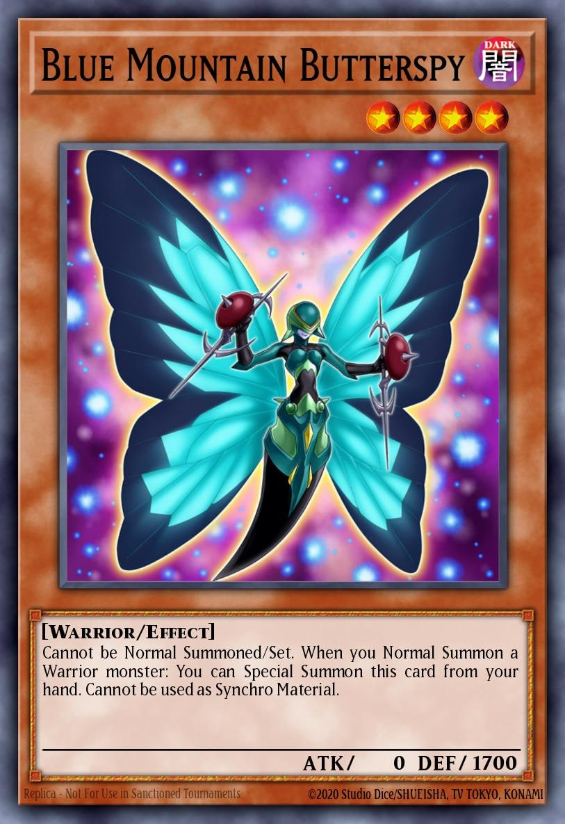 Blue Mountain Butterspy, Number Hunters NUMH-EN012