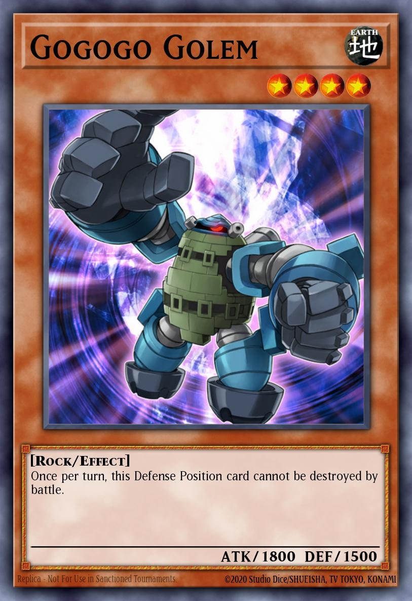 Gogogo Golem, Number Hunters NUMH-EN017