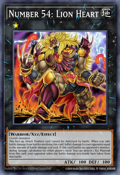 Number 54: Lion Heart, Number Hunters NUMH-EN026