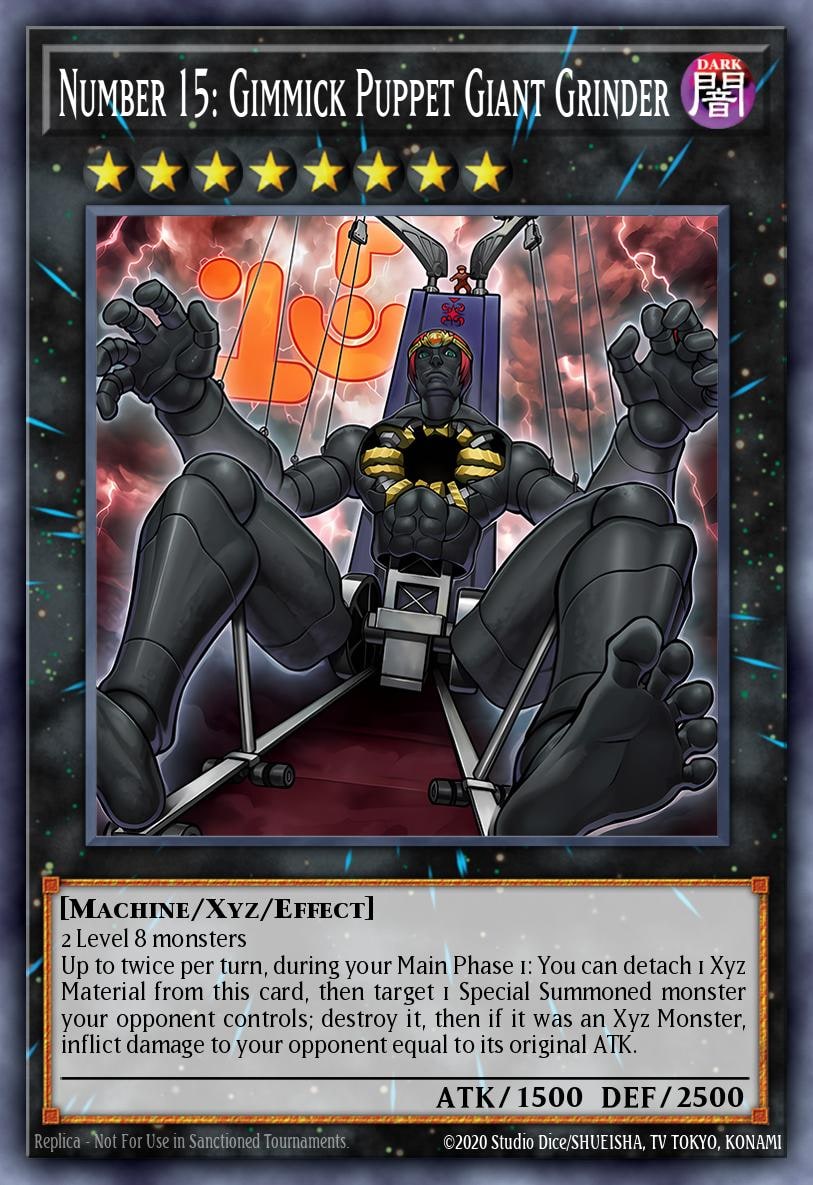 Number 15: Gimmick Puppet Giant Grinder, Number Hunters NUMH-EN027