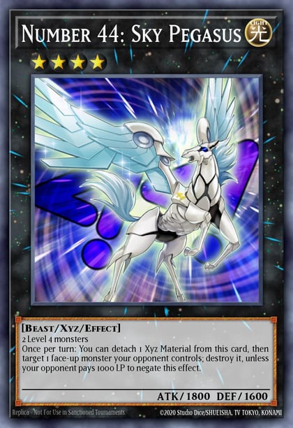 Number 44: Sky Pegasus, Number Hunters NUMH-EN028