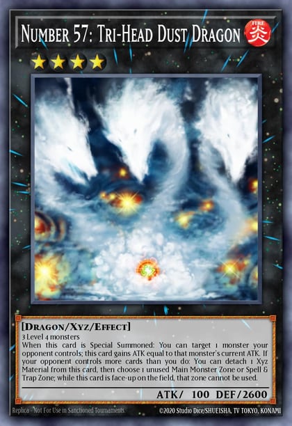 Number 57: Tri-Head Dust Dragon, Number Hunters NUMH-EN030