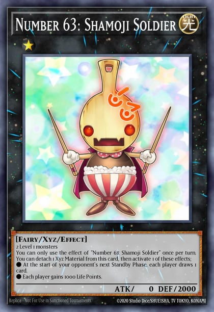 Number 63: Shamoji Soldier, Number Hunters NUMH-EN031