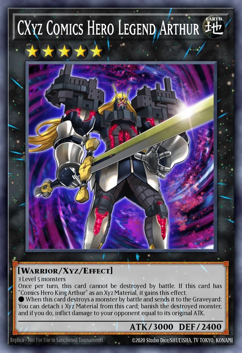 CXyz Comics Hero Legend Arthur, Number Hunters NUMH-EN042
