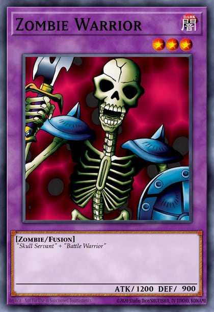 Zombie Warrior, OTS Tournament Pack 1 OP01-EN019
