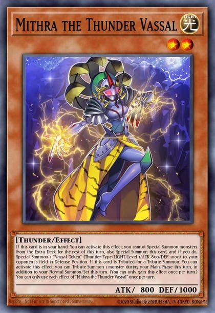 Mithra the Thunder Vassal, OTS Tournament Pack 2 OP02-EN006