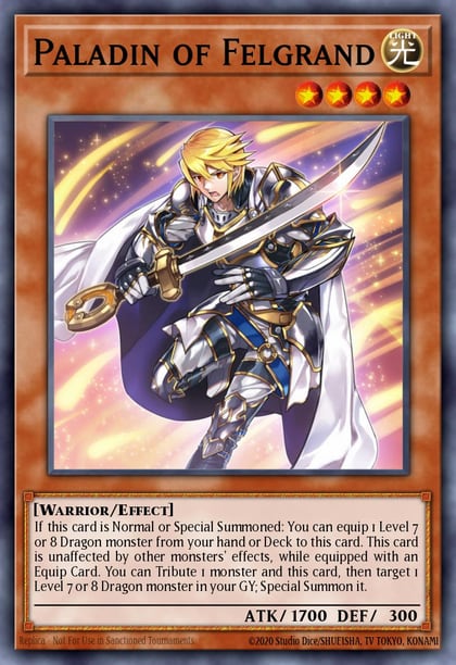Paladin of Felgrand, OTS Tournament Pack 3 OP03-EN007