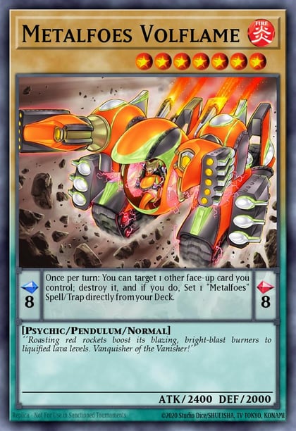 Metalfoes Volflame, OTS Tournament Pack 4 OP04-EN004