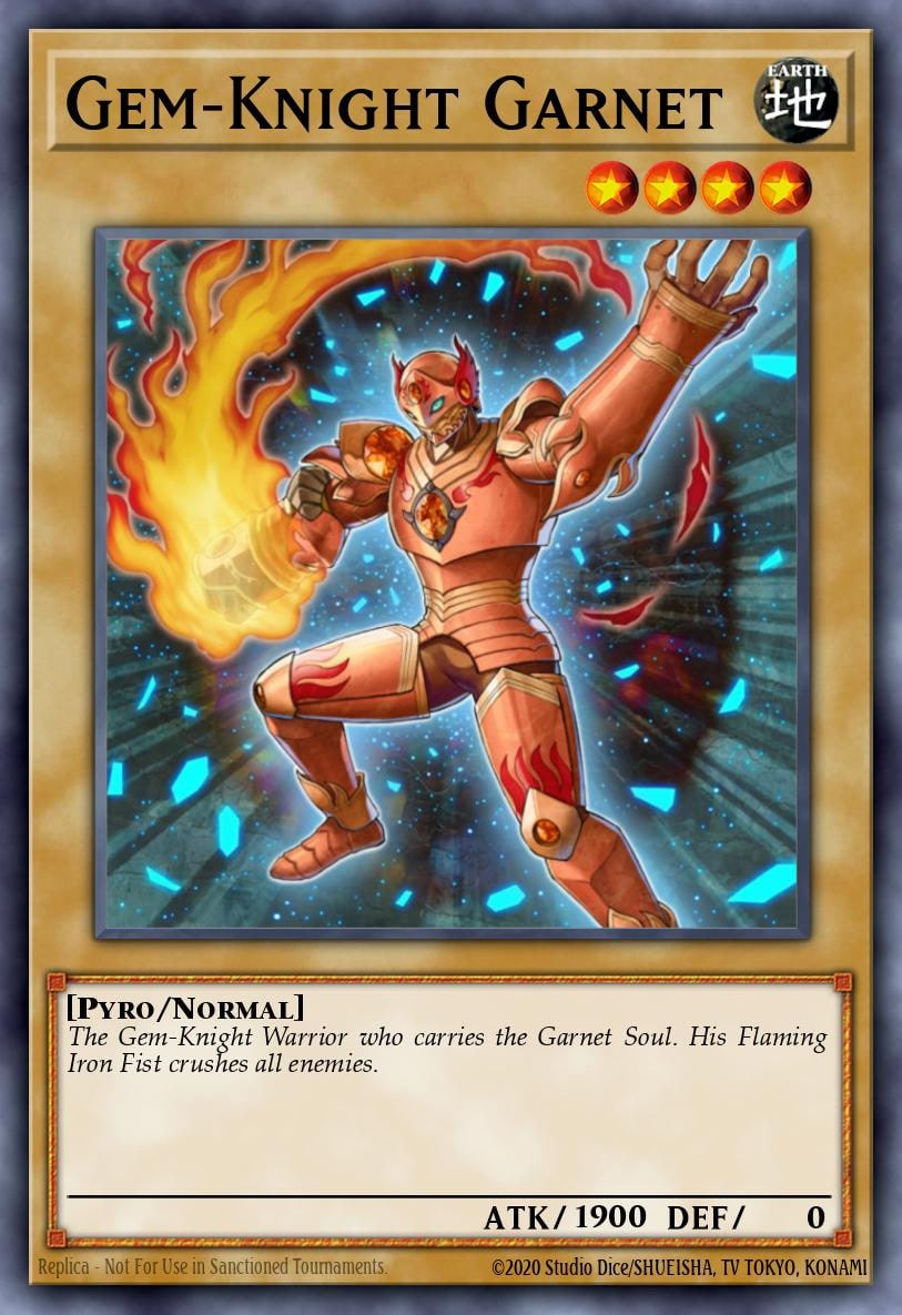 Gem-Knight Garnet, OTS Tournament Pack 6 OP06-EN014