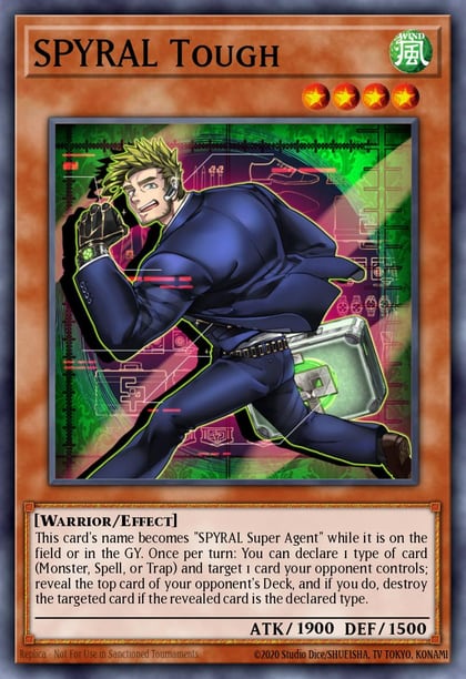 SPYRAL Tough, OTS Tournament Pack 7 OP07-EN005