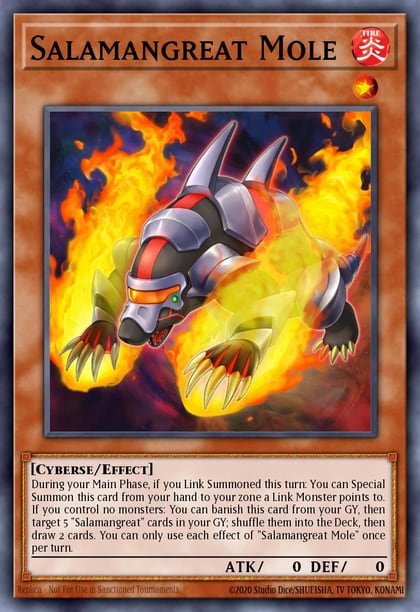 Salamangreat Mole, OTS Tournament Pack 10 OP10-EN006