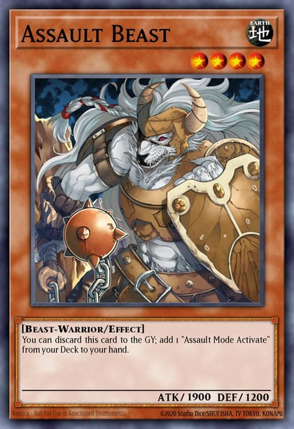 Assault Beast, OTS Tournament Pack 10 OP10-EN014