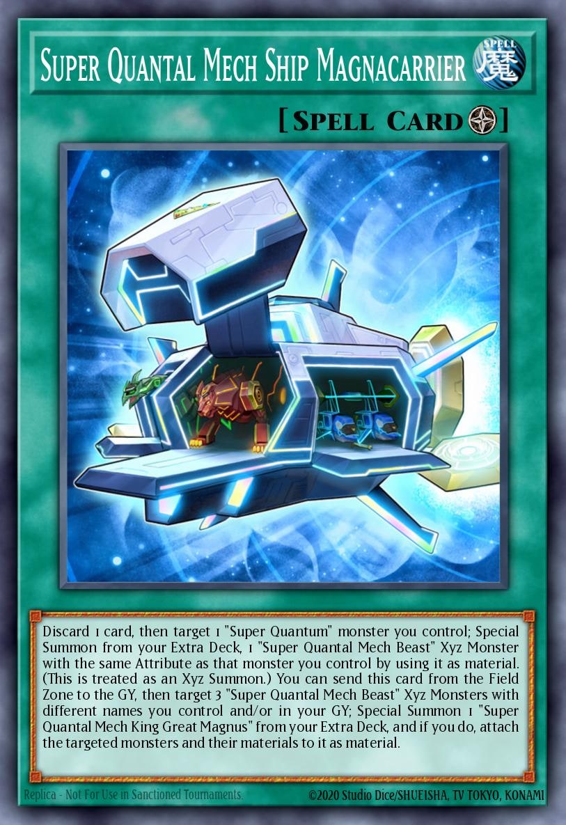Super Quantal Mech Ship Magnacarrier, OTS Tournament Pack 10 OP10-EN023