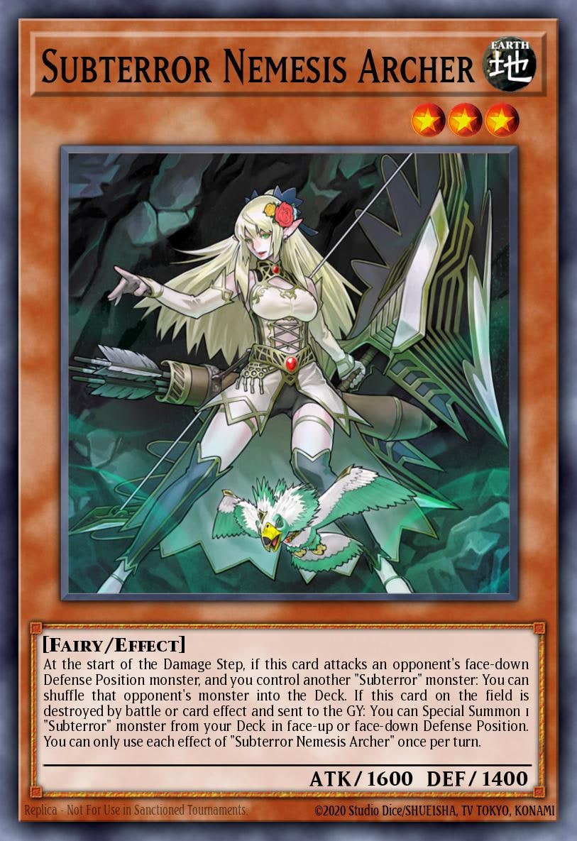Subterror Nemesis Archer, OTS Tournament Pack 11 OP11-EN005