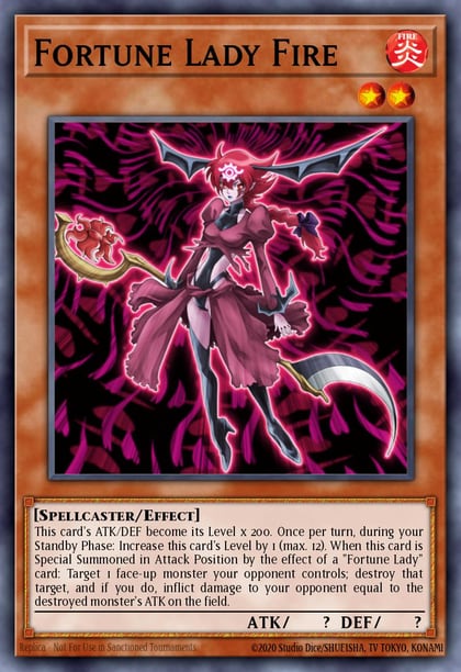 Fortune Lady Fire, OTS Tournament Pack 11 OP11-EN015