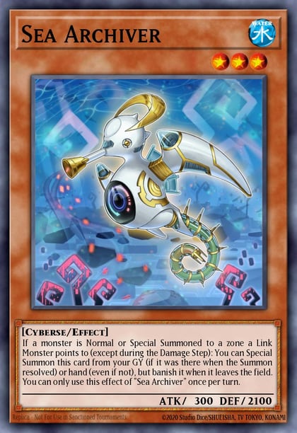 Sea Archiver, OTS Tournament Pack 12 OP12-EN016