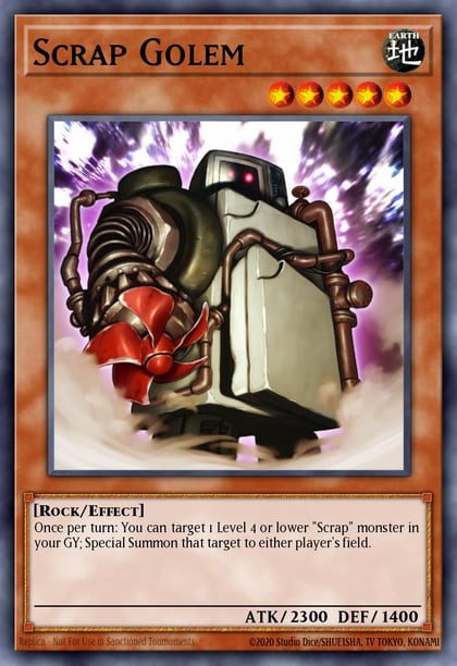 Scrap Golem, OTS Tournament Pack 13 OP13-EN005
