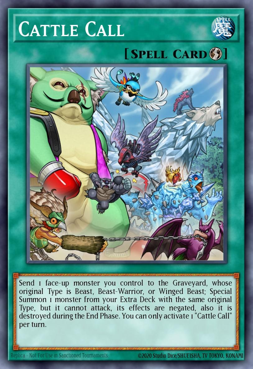 Cattle Call, OTS Tournament Pack 14 OP14-EN020