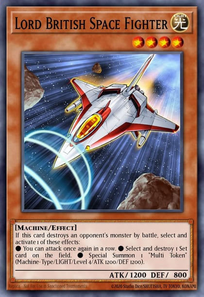 Lord British Space Fighter, OTS Tournament Pack 16 OP16-EN019