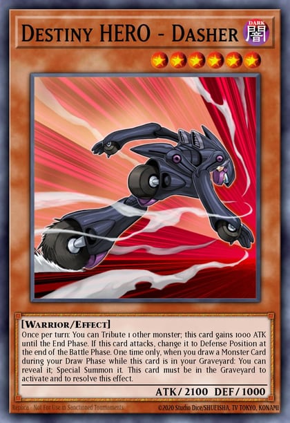 Destiny HERO - Dasher, OTS Tournament Pack 18 OP18-EN004