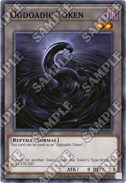 Ogdoadic Token, OTS Tournament Pack 18 OP18-EN026