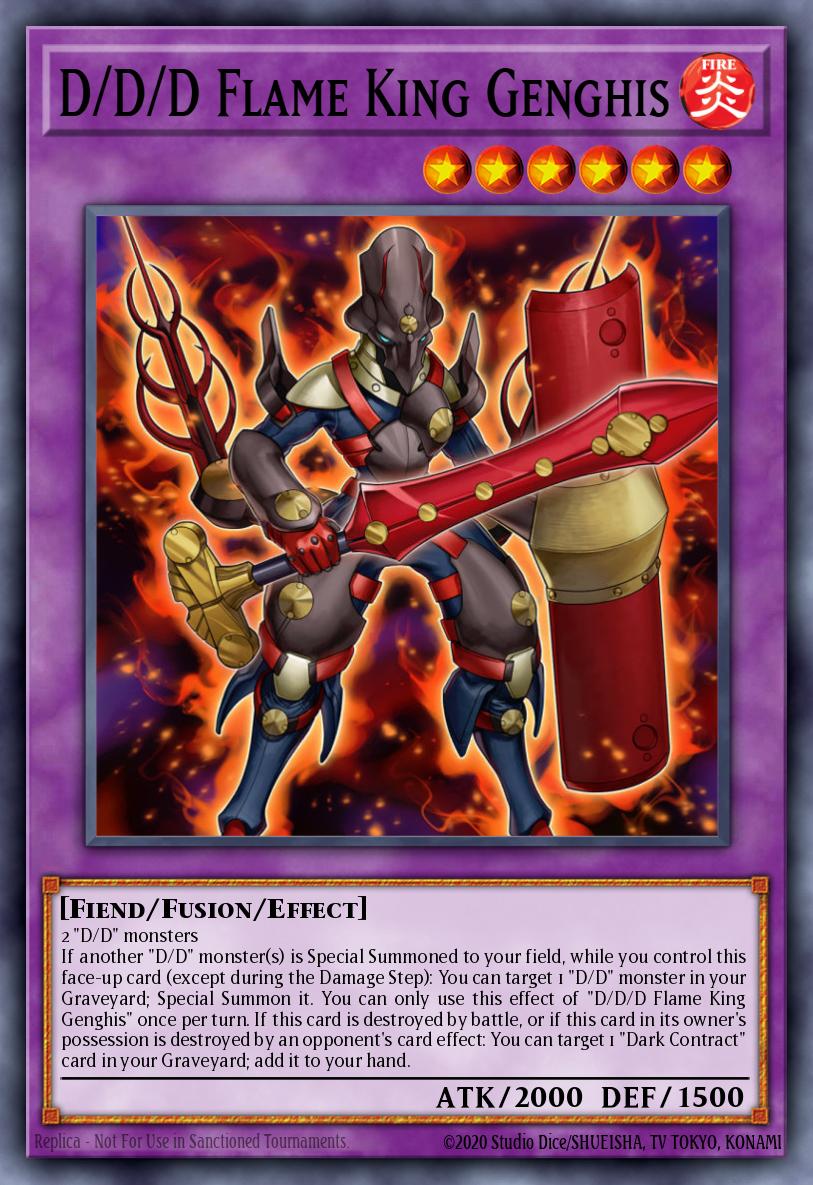 D/D/D Flame King Genghis, OTS Tournament Pack 19 OP19-EN009