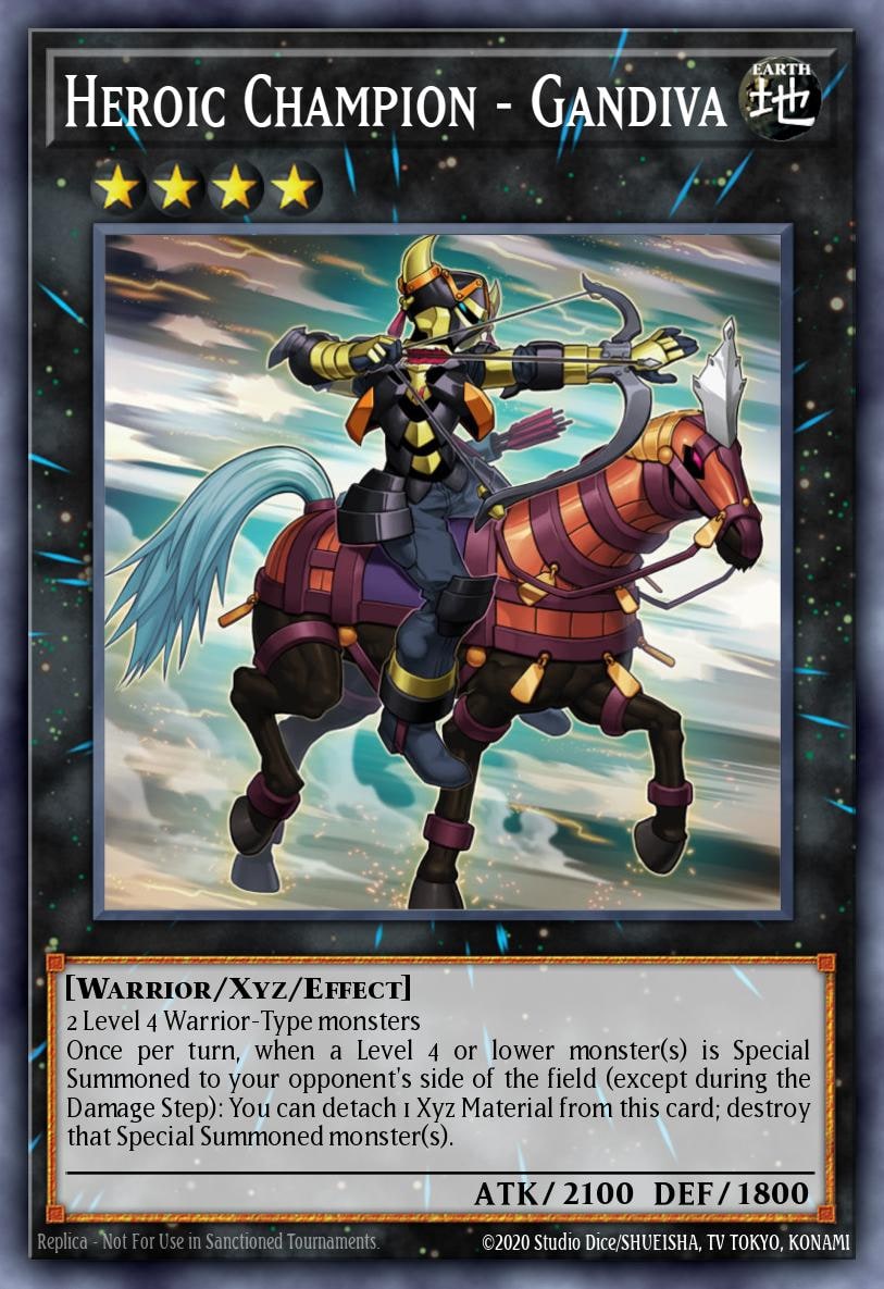 Heroic Champion - Gandiva, OTS Tournament Pack 19 OP19-EN025