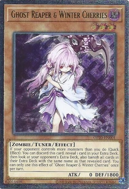 Ghost Reaper & Winter Cherries (UTR), OTS Tournament Pack 20 OP20-EN001