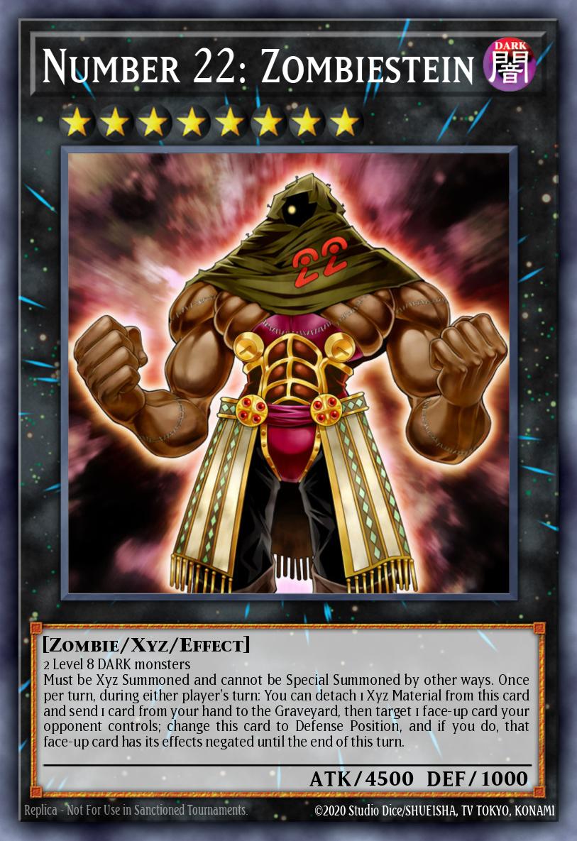 Number 22: Zombiestein, OTS Tournament Pack 20 OP20-EN019