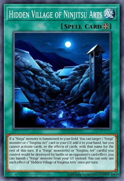 Hidden Village of Ninjitsu Arts, OTS Tournament Pack 20 OP20-EN021
