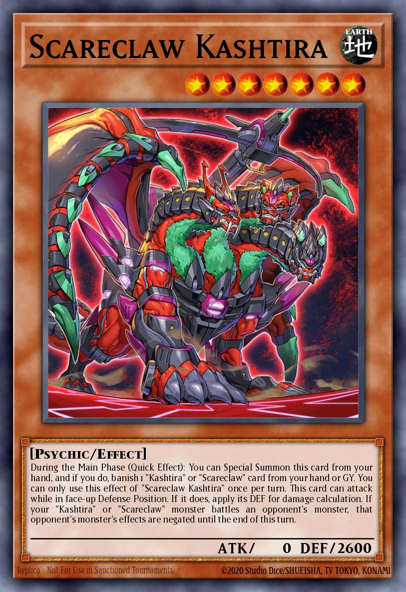 Scareclaw Kashtira, OTS Tournament Pack 21 OP21-EN008