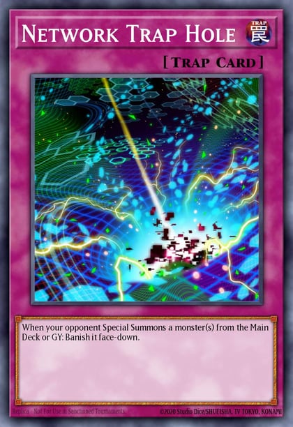 Network Trap Hole, OTS Tournament Pack 21 OP21-EN025