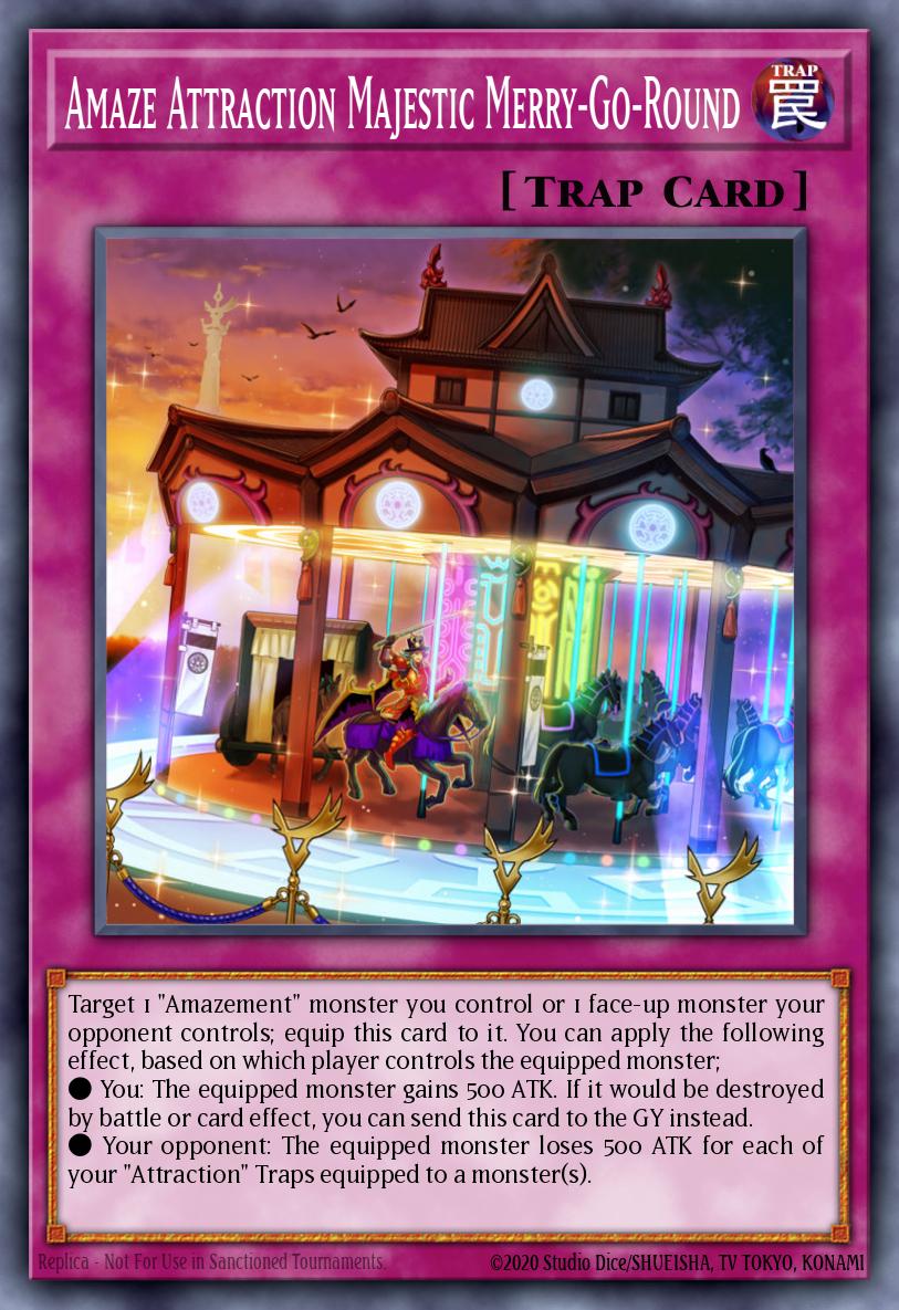 Amaze Attraction Majestic Merry-Go-Round, OTS Tournament Pack 21 OP21-EN026