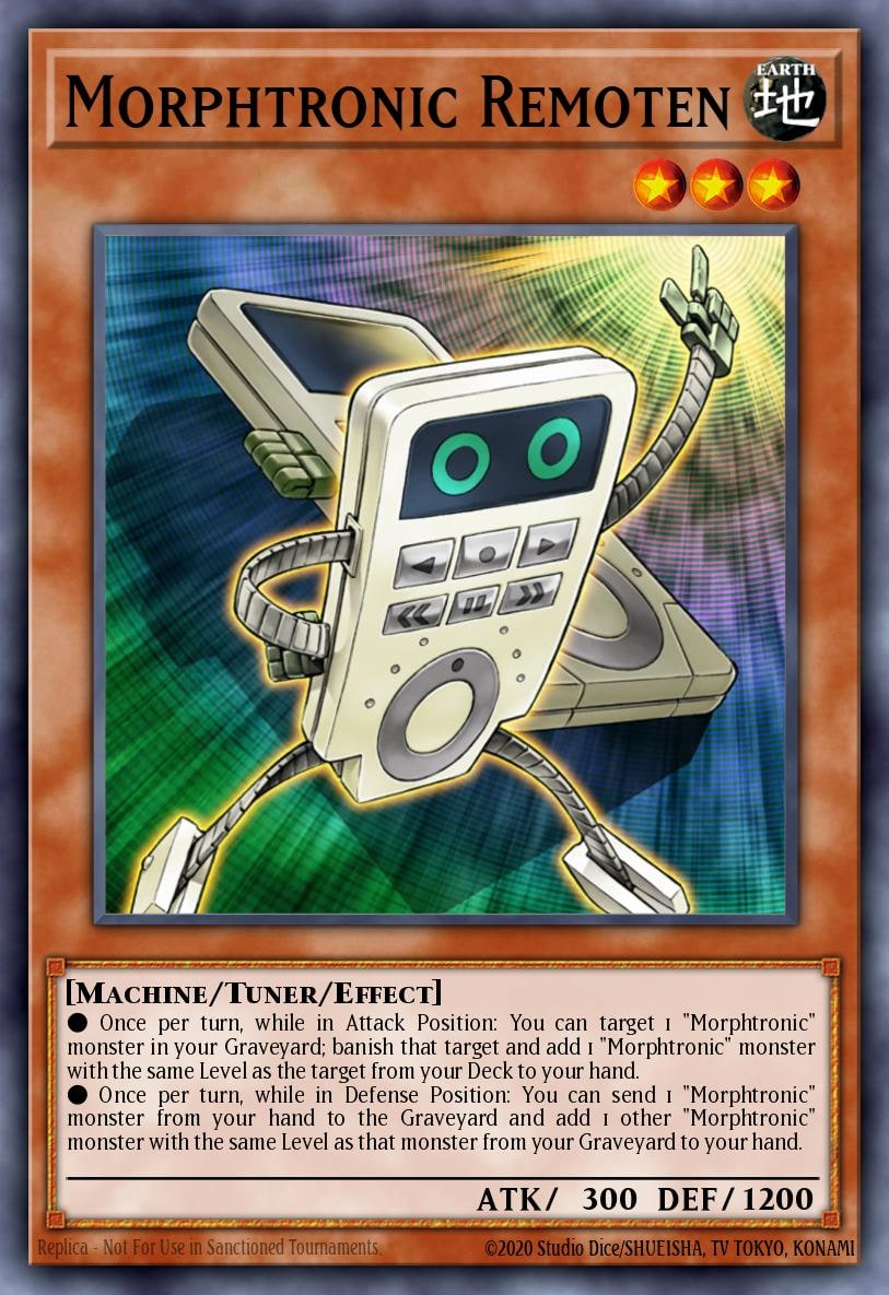 Morphtronic Remoten, OTS Tournament Pack 22 OP22-EN014