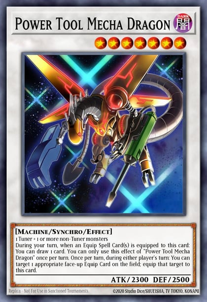 Power Tool Mecha Dragon, OTS Tournament Pack 22 OP22-EN018
