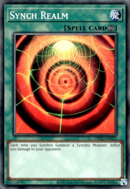 Synch Realm, OTS Tournament Pack 22 OP22-EN022