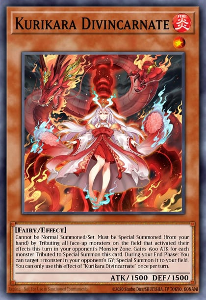 Kurikara Divincarnate (UTR), OTS Tournament Pack 23 OP23-EN001