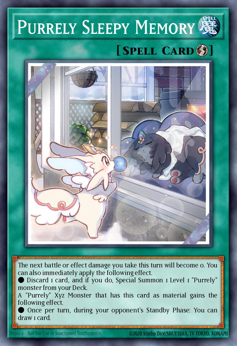 Purrely Sleepy Memory, OTS Tournament Pack 24 OP24-EN010